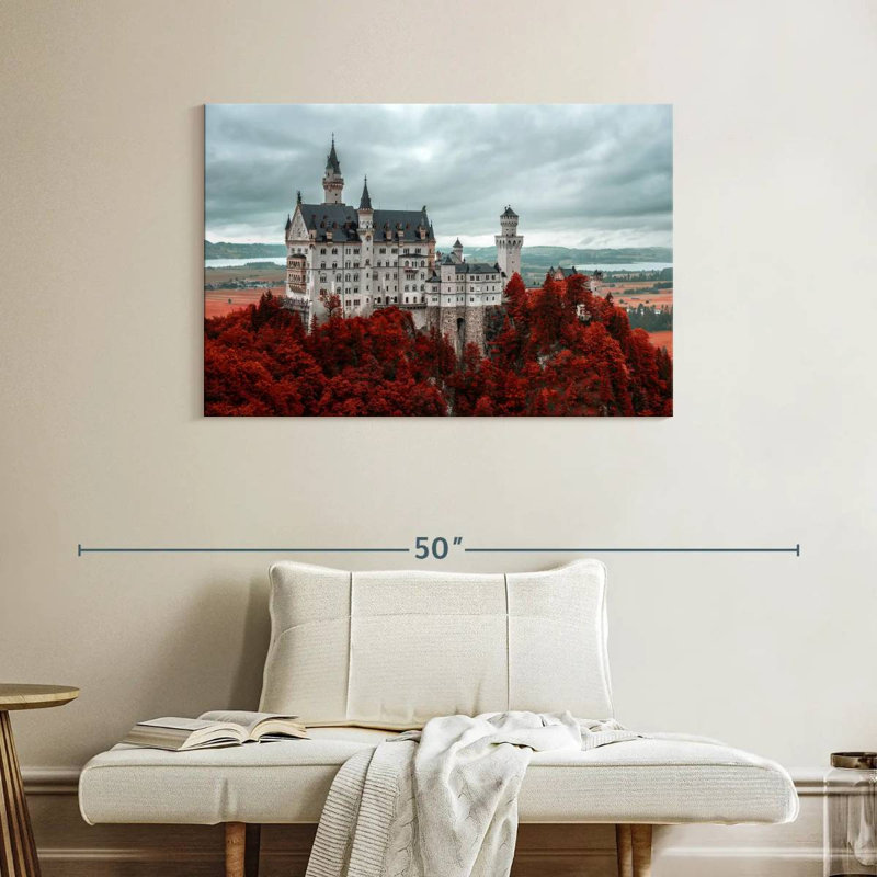 Château Lilie Grand Neuschwanstein, H 26 po x l 39 po