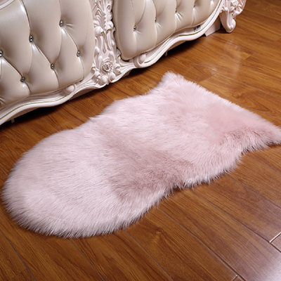 Mordecai Solid Colour Hand Woven Shag Area Rug