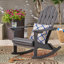 Une chaise berçante Adirondack Hollywood exquise pour créer une oasis extérieure relaxante et invitante, parfaite pour se détendre avec style