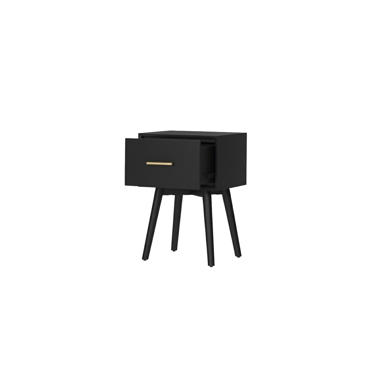Williams End Table, Black