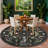 Vintage Cute Cat Machine Washable Rug with Rubber Backing for Living Room Stain Resistant Non-Slip Dining Room Rug Easy-Cleaning Floor Carpet for Bedroom-603329345-603329348