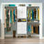 Système d'organisation pour garde-robe avec tiroirs et portes l 84 po à l 120 po SuiteSymphony-19958958