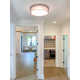 Jessalyn 3 Light Acrylic LED Flush Mount