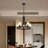 Emalee 5 - Light Wagon Wheel Chandelier
