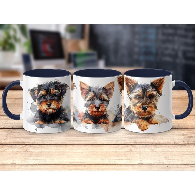 Mug, 3, Navy