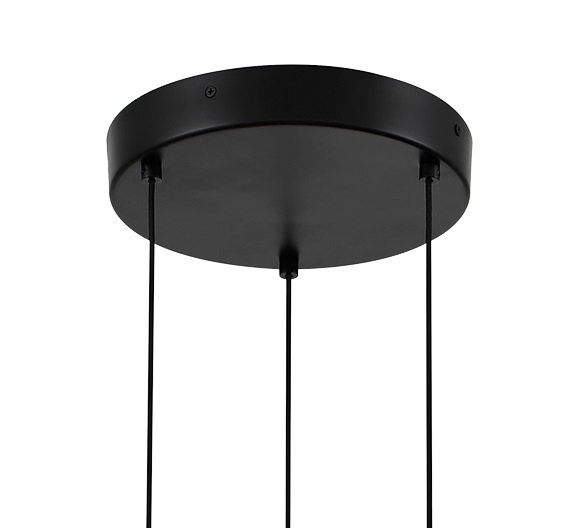 Demetra 3 Light Glass Dimmable LED Pendant