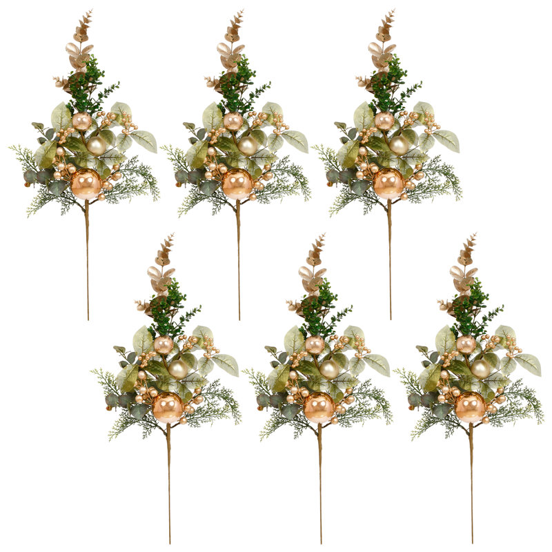 Festive Ball Berry Spray, 30 Inches