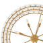 Simone 8 - Light Steel Dimmable Drum Chandelier