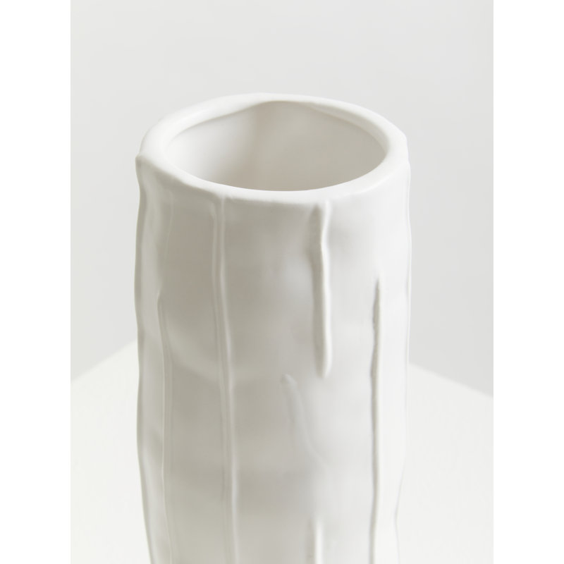 Angelray Earthenware Table Vase, 25cm H x 9cm W x 9cm D