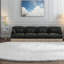 Canapé léopard moderne en chenille de 131,5 po Deep Home
