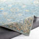 Berger Oriental Denim/Light Blue/Cream/Wheat/Gray Area Rug