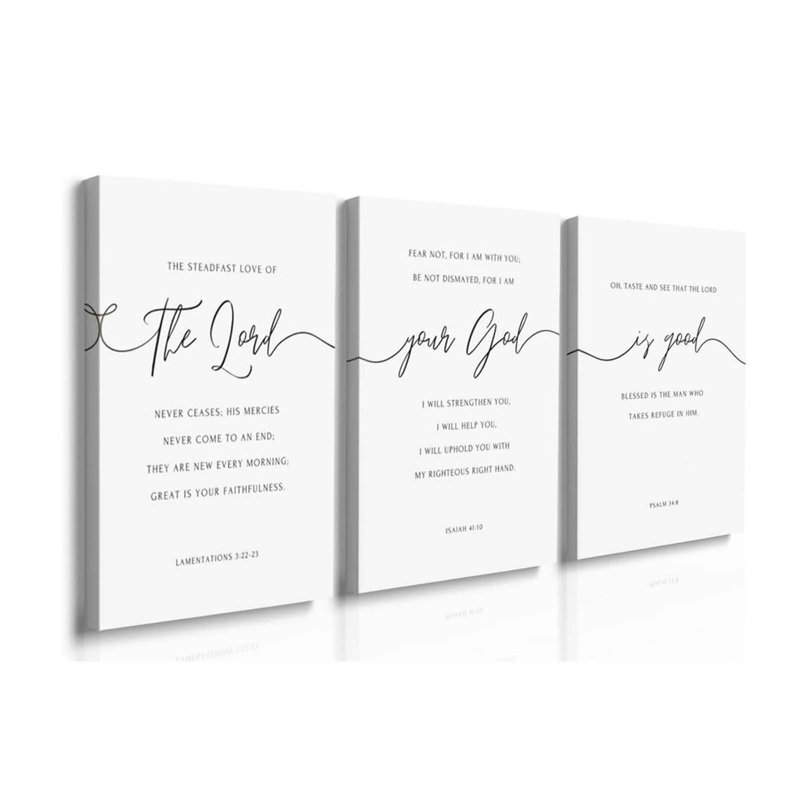3 Piece Wrapped Canvas Print