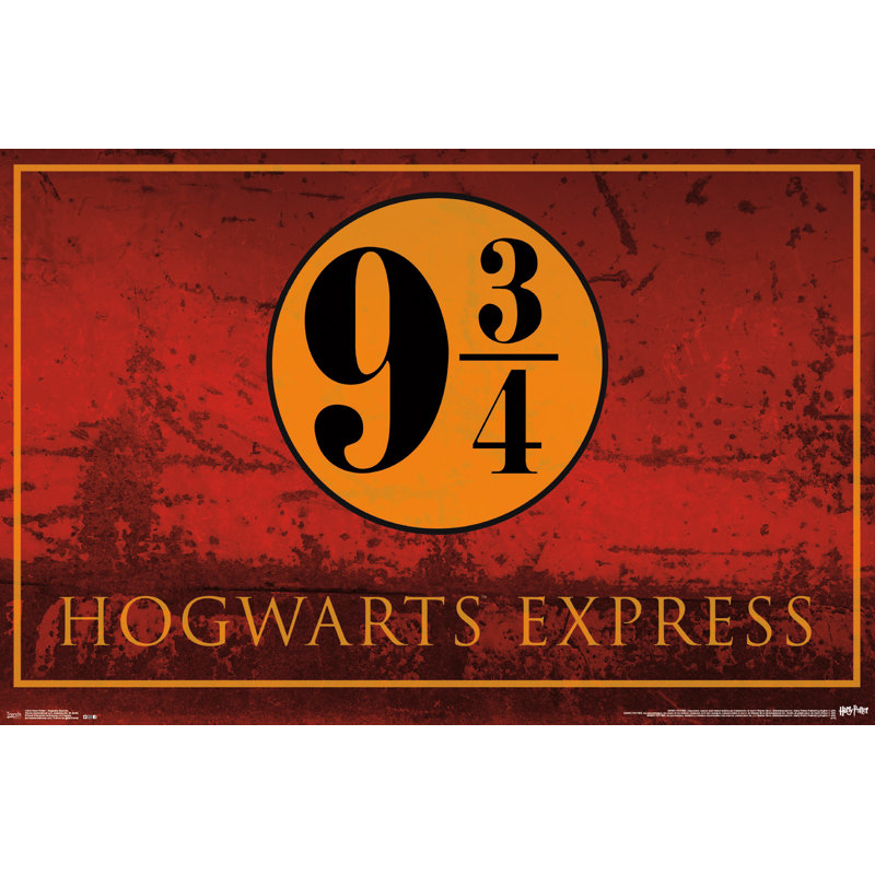Impression sur papier harry potter-poudlard express