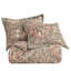 Ensemble d'édredon rustique moderne à motif médaillon en lin Carmen-1349451964-1423048729