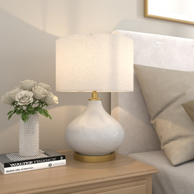Racrosile 20" Ceramic Table Lamp