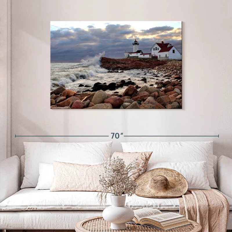 Aletra Cape Ann's Historic Lighthouse, 30" H x 45" W
