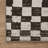 Abani Rugs Tinina Collection VEN100A Washable Checkered Brown & Cream Area Rug-424155132