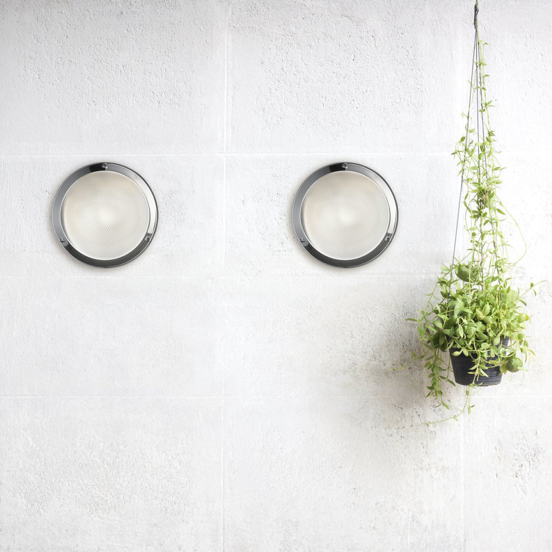 Niki LED Wall/Ceiling Light by Ernesto Gismondi, Polished Aluminum
