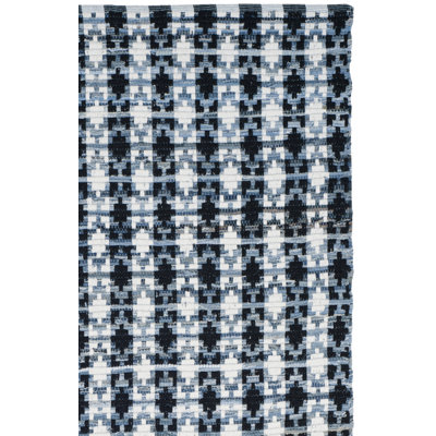 Montauk Hand Woven Cotton Geometric Rug