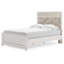 Lit standard touffeté Beamond-71410584