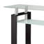 Console Iginio l 47,6 po avec plateau en verre-365056350