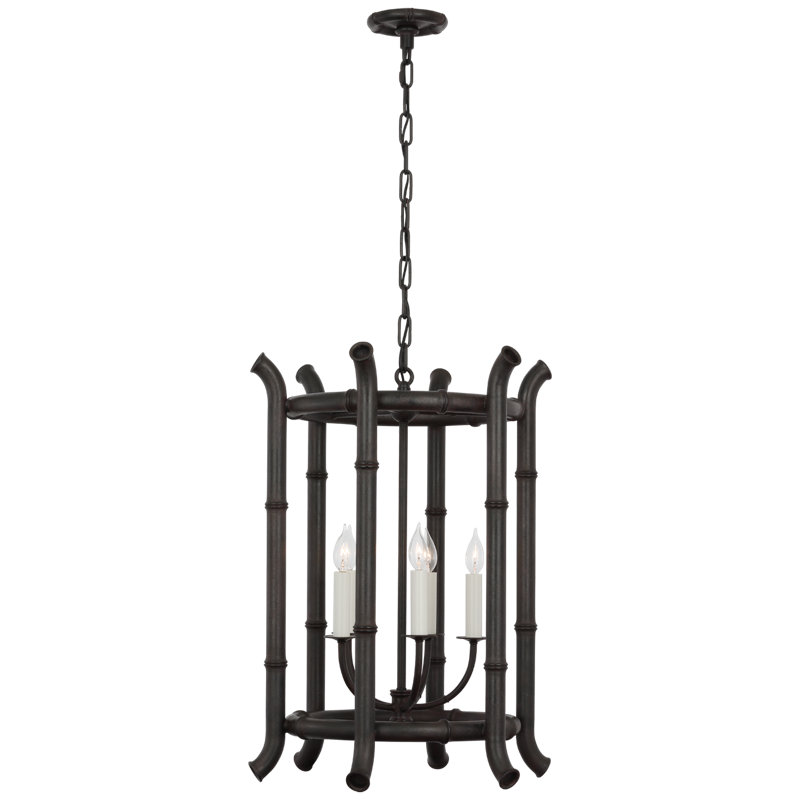 Alana 22" Lantern, French Rust