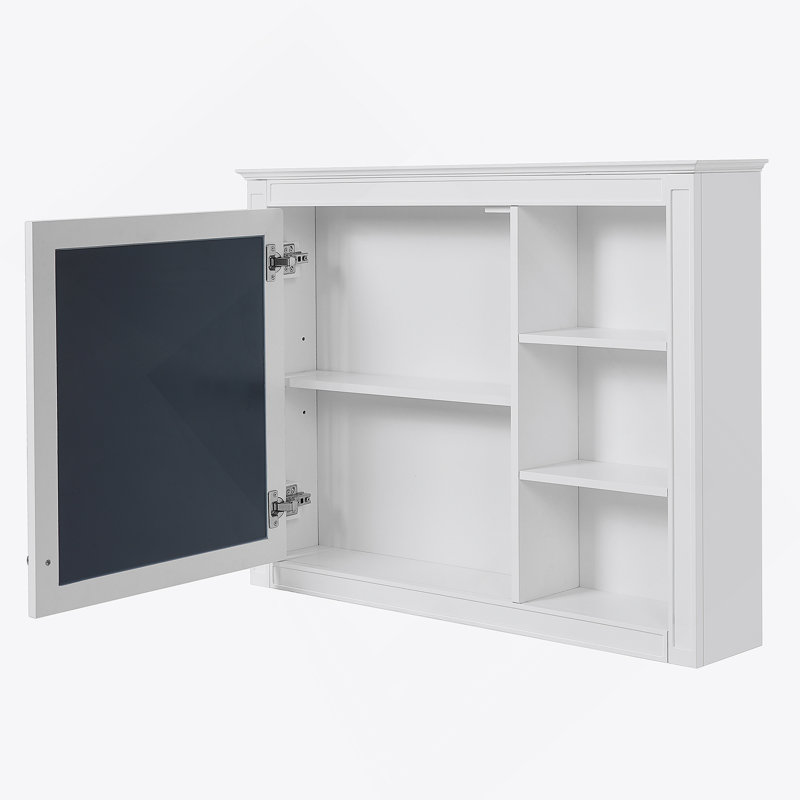 Armoire de rangement murale avec 1 tablette réglable