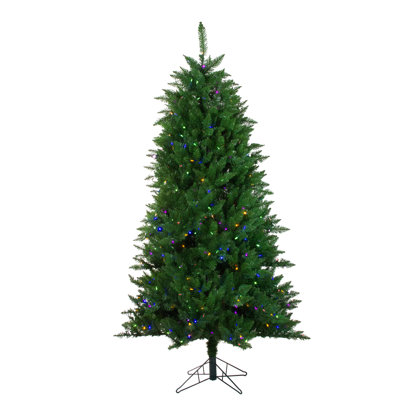 Sapin de Noël artificiel vert Instant Connect avec lumières multicolores