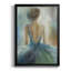 Lady in Blue, impression sur papier encadrée-672171610-672171608