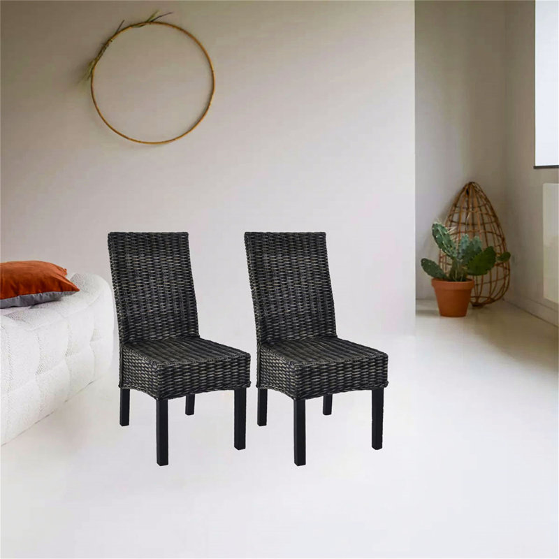 Hessle 46cm H Side Chair, Black, 2