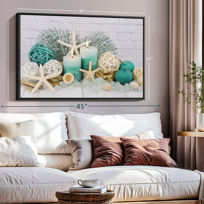 Impression sur toile Beach Concept Spa, H 9 po x l 13 po
