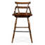 Sherwood Oak Upholstered Stool with Solid Wood Frame-48312411-48312410