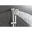 Shower System With Shower Head, Hand Shower, Slide Bar, Bodysprays, Shower Arm, Hose, Valve Trim, And Lever Handles-118580297