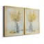 «Yellow Spray In Vase I», ensemble de 2 peintures sur toile encadrées-1582709869-1582709866