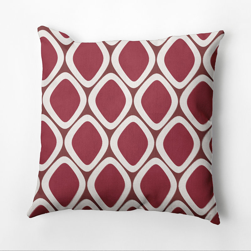 Housse et insert de coussin d'extérieur Pebbles, H 20 po x l 20 po x P 1 po, Acajou