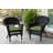 Burrowes Patio Chair with Cushions SET-26962516