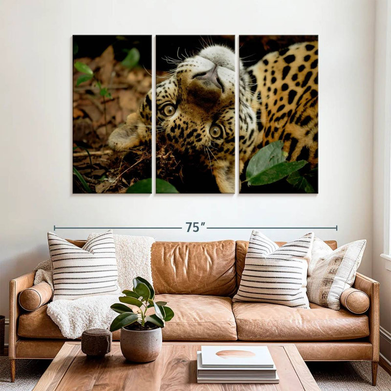 Brampt Goofy Jaguar, 42" H x 65" W
