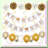 Golf Party Banner Set Black Glitter 40th