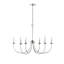 Lustre classique / traditionnel à 6 lumières de 29 po de large Huxley-975163607