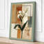 Lily and Geometry Botanical - Wrapped Canvas-795046816-795046817