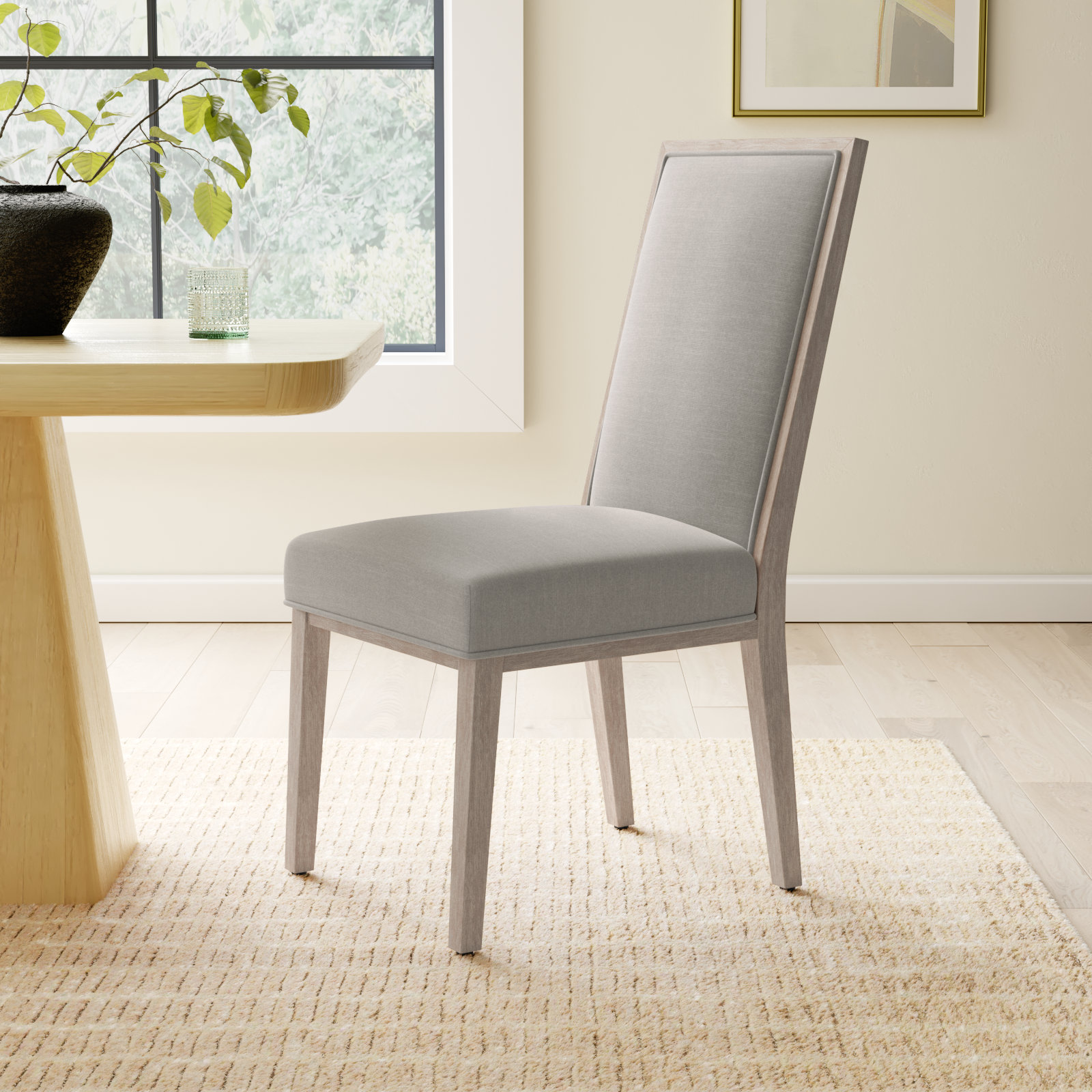 Side Chair, LiveSmart Peyton-Slate