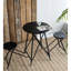 Iron Top Dining Set
