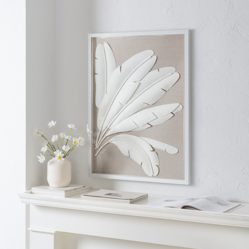 Ellen White Glass Picture Frame - Frames Included: 5, 23.6" H x 15.8" W x 1.18" D