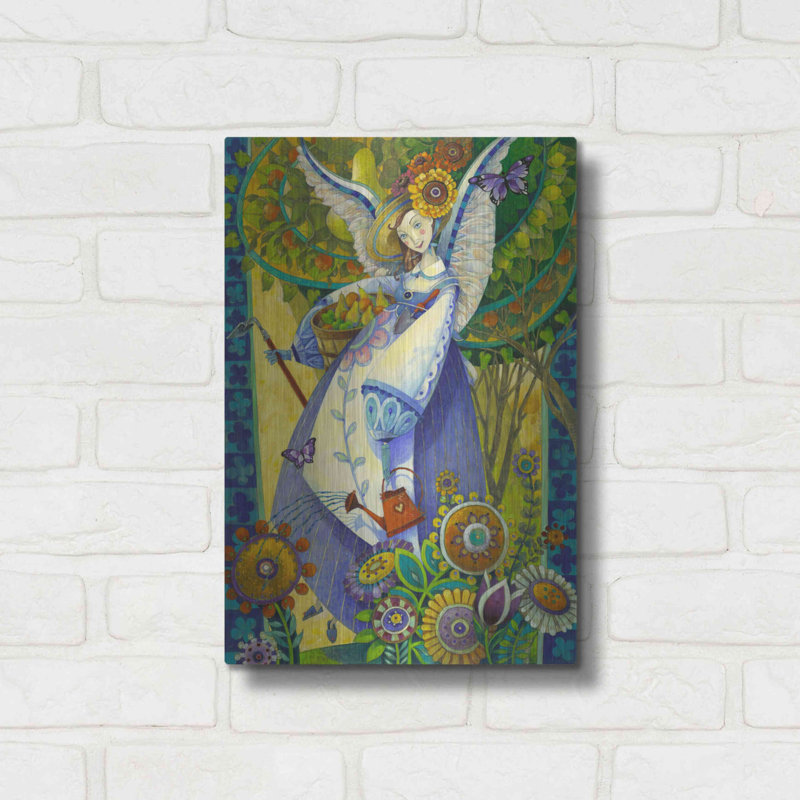 «Angelic Harvesting» par David Galchutt, H 16 po x l 12 po