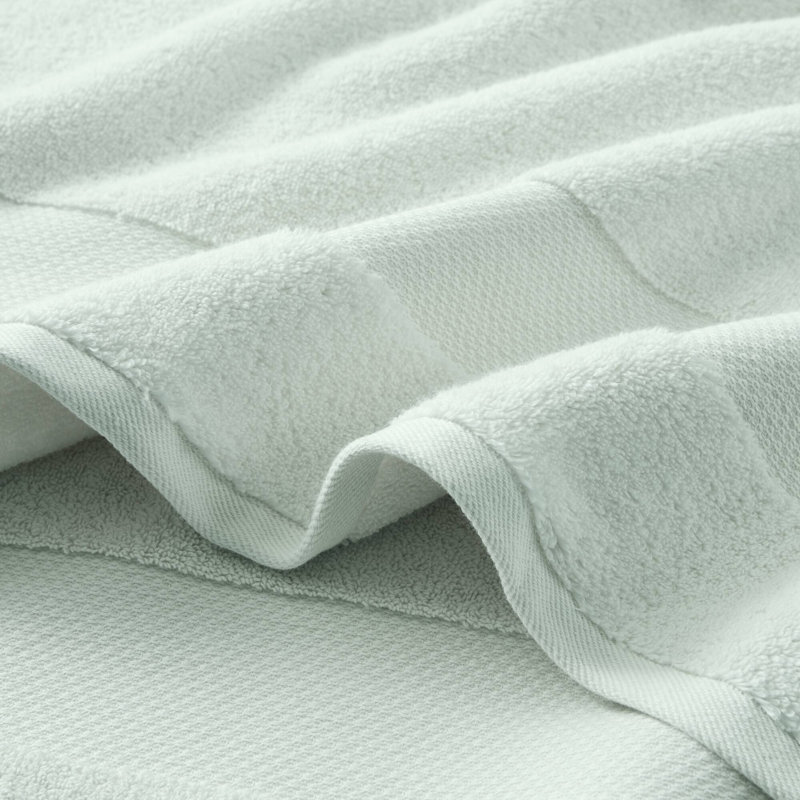 Ensemble de serviettes surdimensionnées 100% coton Turkish, Écume de mer, Ensemble de serviettes 6 pièces