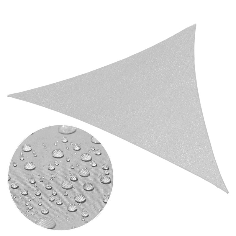 Toile d'ombrage imperméable Royal Shade, Gris, 16 pi x 18 pi x 24,1 pi