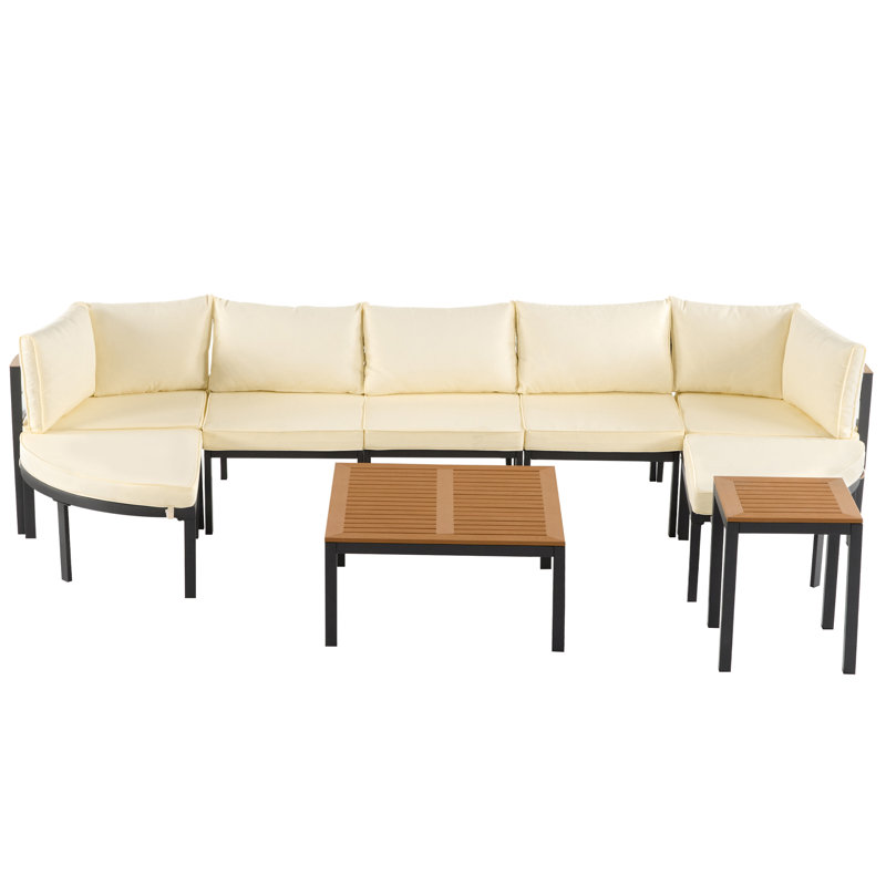 Ensemble de conversation modulaire d'extérieur Roomfitter, Beige
