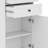Bathroom Tall Storage Cabinet With Door, Drawers And Open Storage Shelves, With Adjustable Shelves-1074088656