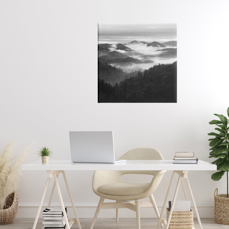 Toile de Smoky Mountains Forest, conception de Nicholas Bell, H 24 po x l 24 po