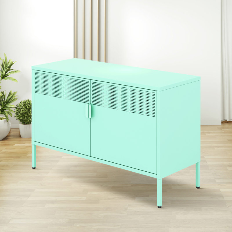 Labradford 39.5'' Wide 1 - Shelf Storage Cabinet, Mint
